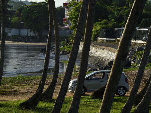 location de voiture Cayenne : Plages du centre ville de Cayenne